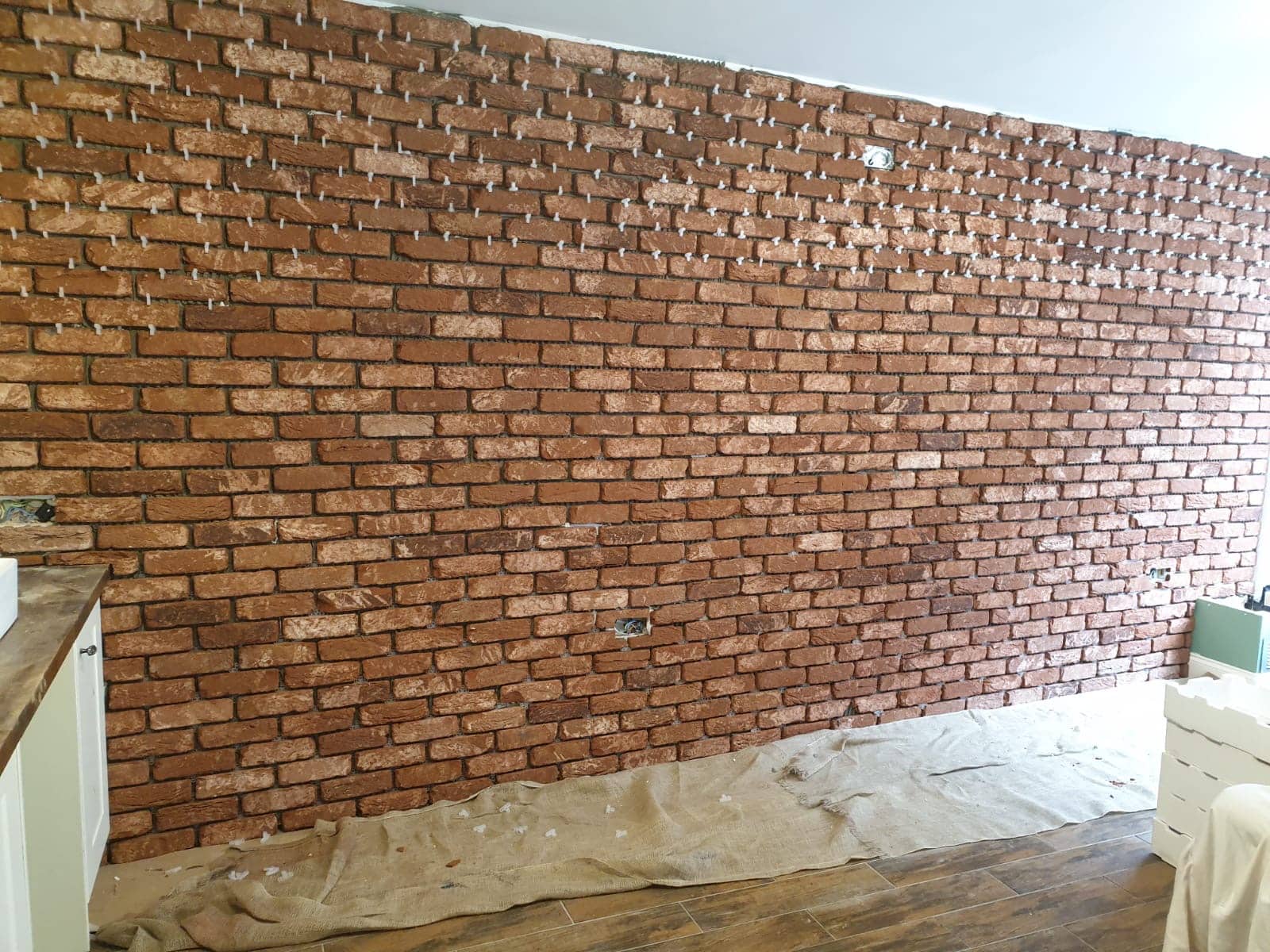 Red Reclaimed brick tile