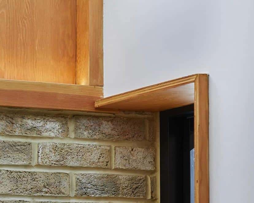 Handmade textured brick slips